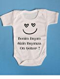 Pamuklu Bebek Zıbını Benim Dayım yazılı