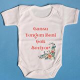 Pamuklu Bebek Zıbını Cansu Yengem Beni Seviyor Yazılı
