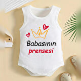 %100 Pamuklu Organik Baskılı Premium Çıtçıtlı Bebek Body Atlet Zıbın 00348