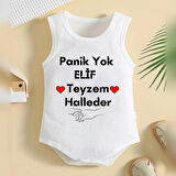 %100 Pamuklu Organik Baskılı Premium Çıtçıtlı Bebek Body Atlet Zıbın 00366