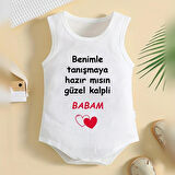 %100 Pamuklu Organik Baskılı Premium Çıtçıtlı Bebek Body Atlet Zıbın 00397