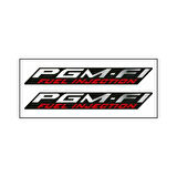 Gogo Damlasız Sticker 2'li Honda Uyumlu PGM-FI
