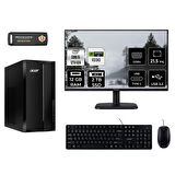 ACER ASPİRE TC1760 MDT005D459 i5 12400 12GB RAM 2TB SSD GT1030 4GB 21.5" FDOS MASAÜSTÜ PC