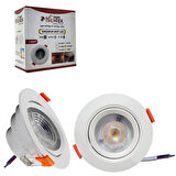 Spot Led Beyaz 5w 9cm 2 Adet Hıghtek Ht-0659
