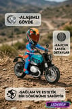 1:14 Çek Bırak Sesli Işıklı Diecast Model Yarış Motosikleti - Hediyelik Oyuncak Motor