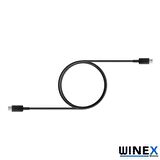 Winex DG-977 Type-C To Type-C Data ve Şarj Kablosu Siyah