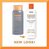 Cantu Erkeklere Özel 2'si Bir Arada Saç Şampuanı 400ml ( Şampuan+Saç Kremi+Duş Jeli) 