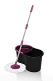 Black Edition Otomatik Temizlik Seti - Kova Mop Seti