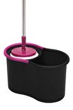 Black Edition Otomatik Temizlik Seti - Kova Mop Seti