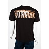 Nirvana Müzik Grubu Unisex Pamuklu Regular Fit Tişört Large
