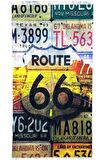 Route 66 Temalı Buff Boyunluk Bandana No:90