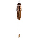 Feng Shui Coconat Bambu Rüzgar Çanı 45 cm Orta Boy