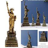 Retro Metal Özgürlük Heykeli Bronz 25 cm