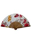 Japon Bambu Kumaş Yelpaze Çanta Boy Stant Hediyeli No.51
