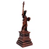 Vintage Metal USA Özgürlük Heykeli Biblo Antik Bakır 15 cm
