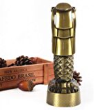 Vintage Metal Singapur Merlion Biblo Antik Bronz 16 cm