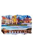 Çek Cumhuriyeti Temalı Fresco Magnet