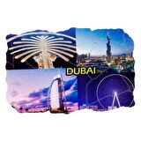 Dubai Temalı Fresco Magnet