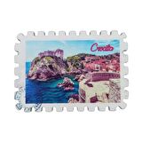 Hırvatistan Temalı Pul Magnet