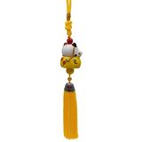 Feng Shui Maneki Neko Şans Kedisi Sarı No.1