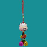 Feng Shui Maneki Neko Şans Kedisi Pembe No.3