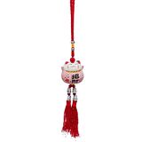 Feng Shui Maneki Neko Şans Kedisi Pembe No.4