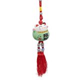 Feng Shui Maneki Neko Şans Kedisi Yeşil No.4