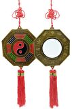 Çin Feng Shui Bagua Ayna 12x40 cm