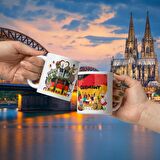 Almanya Kupa Bardak 2 Adet Seyahat Hatıra Germany Mug