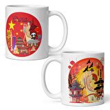 Çin Kupa Bardak 2 Adet Seyahat Hatıra Chinese Mug