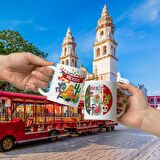 Meksika Kupa Bardak 2 Adet Seyahat Hatıra Mexico Mug