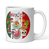Meksika Kupa Bardak 2 Adet Seyahat Hatıra Mexico Mug