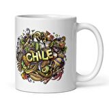 Şili Kupa Bardak 2 Adet Seyahat Hatıra Chile Mug