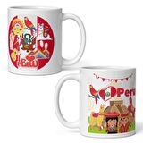 Peru Kupa Bardak 2 Adet Seyahat Hatıra Peru Mug