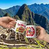 Peru Kupa Bardak 2 Adet Seyahat Hatıra Peru Mug