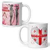 Gürcistan Kupa Bardak 2 Adet Seyahat Hatıra Georgia Mug