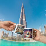 Dubai Kupa Bardak 2 Adet Seyahat Hatıra Dubai Mug