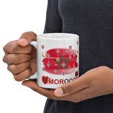 Fas Kupa Bardak 2 Adet Seyahat Hatıra Morocco Mug