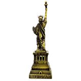 Vintage Metal USA Özgürlük Heykeli Antik Bronz 32 cm
