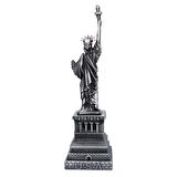 Vintage Metal USA Özgürlük Heykeli Gümüş 32 cm