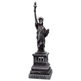 Vintage Metal USA Özgürlük Heykeli Gümüş 32 cm