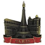Vintage Metal 3D Magnet Paris Fransa 7 cm