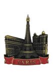 Vintage Metal 3D Magnet Paris Fransa 7 cm
