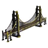 Vintage Metal Amerika Golden Gate Köprüsü 18 cm