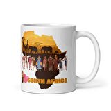 Afrika Hediye Kutusu 10 Parça Kupa Magnet Anahtarlık Kutu