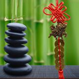Feng Shui Şans ve Bereket Beşli Set Bagua Ayna Para Dragon ve Maneki Neko