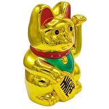 Maneki Neko El Sallayan Şans Kedisi Pilli No.3 Alk2933