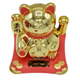 Maneki Neko El Sallayan Şans Kedisi Solar Güneş Enerjili No.5 Alk2935