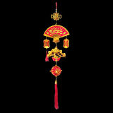 Feng Shui Yelpaze Hayat Ağacı Şans Ve Bereket Askılık 80 cm
