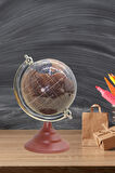 Dünya Küre Stantlı Dekoratif Döner World Globe SL339-B 26cm